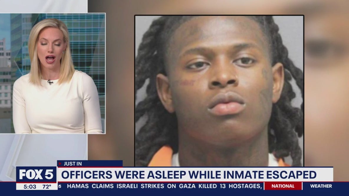 Two officers were asleep when an inmate escaped from Va. hospital